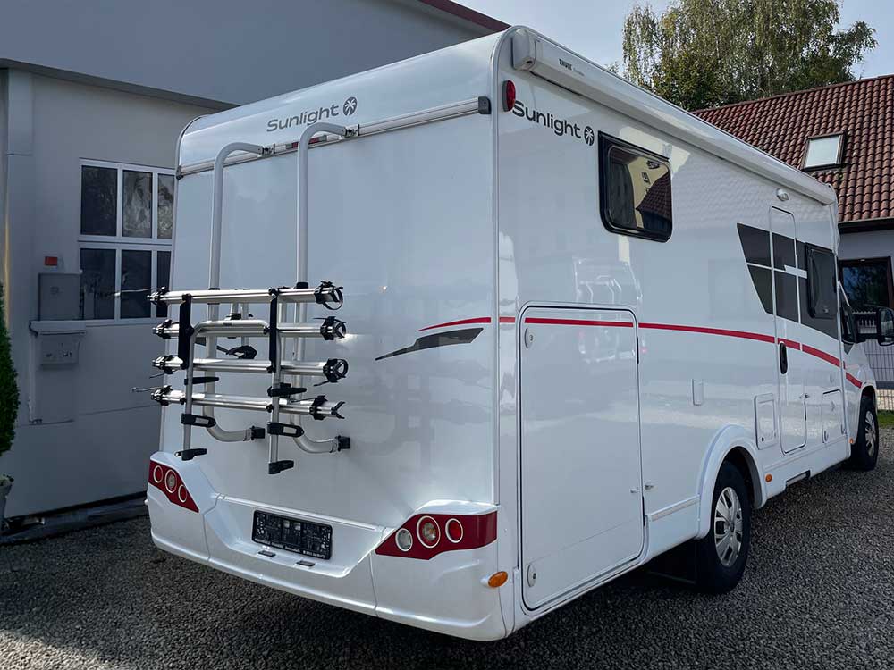 Sunlight T 67, gebrauchtes Wohnmobil aus der Vermietung