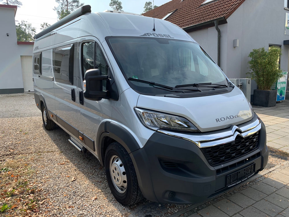 Pössl Roadcruiser B, gebraucht, Frontansicht